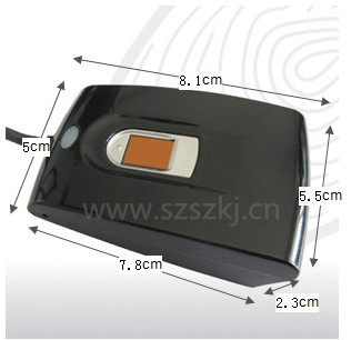 TFS-S75进口FPC指纹采集仪（桌面）    AI指纹识别仪  十指科技（SZT） 